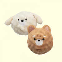 Jouet interactif en peluche pour chien ZHONGYA, balle rebondissante, accessoires pour animaux de compagnie, jouet sonore en peluche, jouet interactif naturel de haute qualité