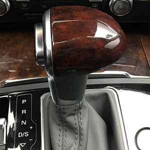 Pommeau de levier de vitesse en bois pour Audi A4/A5/B8/A6/C7/A7/Q5/Q7/S6/S7 2013-2018, design intérieur Business/Luxe - Product Image 3