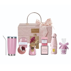 Mandi <span class=keywords><strong>Spa</strong></span> mewah Set untuk wanita pernikahan portabel nikmat Hari Ibu & hadiah ulang tahun paket perawatan diri dalam warna merah muda permainan 2025 - Product Image 2