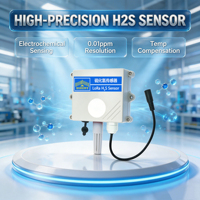 Nodo LoRaWAN 3 en 1 (H2S, Olor, Temperatura, Humedad) Electroquímico 0-10ppm para Aguas Residuales y Inodoros Inteligentes