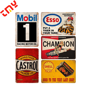 Wholesale Custom Metal Advertising Sign Printing Wall Decorations Retro Style bar <strong>Beer</strong> Sublimation Vintage Metal Tin <strong>Signs</strong> - Product Image 3