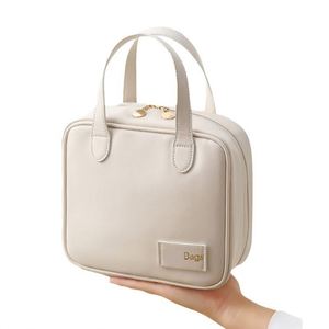 Custom Girls Lady Cosmetic <b>Bag</b> <b>White</b> Makeup Organizer <b>Bag</b> Travel Makeup <b>Bag</b> for Women - Product Image 1