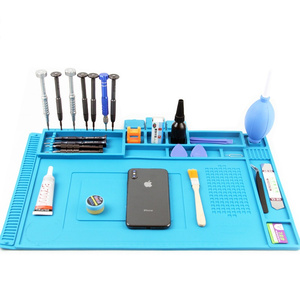 Tấm Lót Silicon Cách Nhiệt Chống Tĩnh Điện Cho iPhone Samsung Máy Tính Xách Tay PC Tấm Sửa Chữa Hàn PCB - Product Image 1