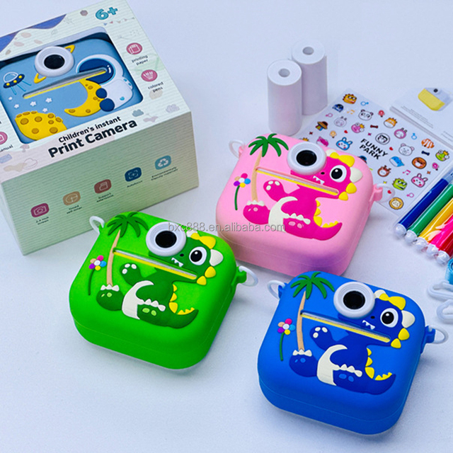 Best-Selling Kids Instant Film Camera Touch Screen Design Mini Impresora Printer CMOS Imaging Sensor Perfect Gift Manufacturer