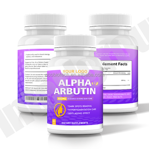 Ausreson Alfa-arbutina Cápsulas Extracto Suplemento Ácido Kójico Blanqueamiento DE LA PIEL Colágeno Alfa Arbutina Cápsulas - Product Image 4