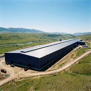 Entrepôt préfabriqué en structure métallique économique - Bâtiment à ossature métallique simple pour usage industriel - Product Image 5