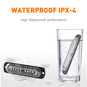 12V 24V LED Side Marker Flash tín hiệu ánh sáng màu đỏ trắng hổ phách xe giải phóng mặt bằng đèn cho xe tải Trailer xe Led Đèn Pha - Product Image 4