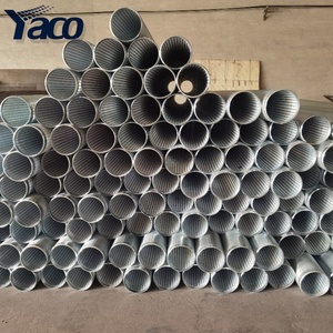 Tubo de malla Johnson de alambre en cuña envuelto a medida de fábrica, resistente a la corrosión, para <span class=keywords><strong>control</strong></span> de arena en perforación de pozos de petróleo y agua - Product Image 5