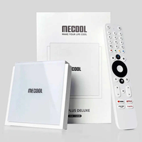 2025 nouveau Mecool KM2 Plus Deluxe S905x4 Google certifié TV BOX 4GB 32GB Android 11 ATV OS WIFI décodeur 4k Smart Tv Box