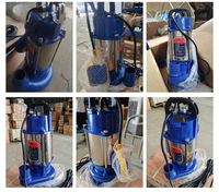 Pompe à eau submersible durable en acier inoxydable haute pression et haute pression de refoulement pour l'irrigation agricole et domestique, 5 CV, câble de 6 m, OEM