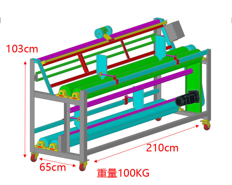 Textile Cloth Rolling Machine Automatic Cloth Rolling Machine Cloth ...