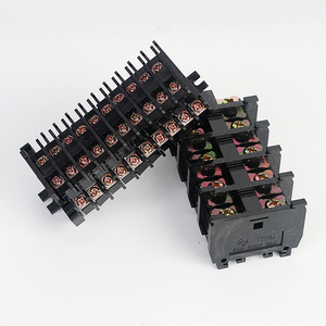 TBD 10A Din blok <span class=keywords><strong>Terminal</strong></span> rel gabungan lapisan ganda koneksi sekrup untuk Panel kontrol industri blok <span class=keywords><strong>Terminal</strong></span> sekrup - Product Image 5