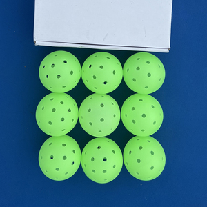 Dẫn ánh sáng-up ngoài trời pickleball quả bóng bền Đêm ánh sáng màu xanh lá cây bóng ngoài trời cạnh tranh pickleball quả Bóng phát sáng trong bóng tối - Product Image 3