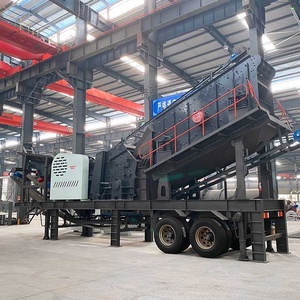 Khai thác mỏ đá cứng Máy Nghiền, mỏ đá di động nhà máy nghiền, điện thoại di động hàm & Cone & máy nghiền tác động trên bán - Product Image 1