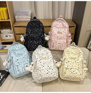 Girl L Capacity High Junior Primary <b>School</b> Students New Model <b>Backpack</b> Both Shoulders Lightweight <b>School</b> Bag - Product Image 1