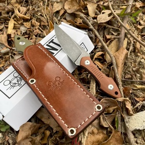 GiantMouse GMF3 Outdoor EDC DIY Hunting Quick-Change Blade Knife 8Cr13MoV 4.0 มม.หนา G10 ไฟเบอร์ด้ามจับป้องกันตัวเองกันลื่น - Product Image 4
