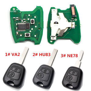 Télécommande à 2 boutons pour <span class=keywords><strong>Peugeot</strong></span>, avec puce ID46 433Mhz, pour 307, <span class=keywords><strong>407</strong></span> et 406, veuillez choisir la <span class=keywords><strong>coque</strong></span> <span class=keywords><strong>de</strong></span> <span class=keywords><strong>clé</strong></span> - Product Image 1