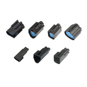 2 3 4 8 & 12针防水电动端子自动连接器TE AMP 2-1437712-5公/母线束 - Product Image 1