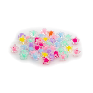 ลูกปัดรูปดาว Ilan Abalorios ขนาด 12 มม. หลากสี สำหรับทำเครื่องประดับ - Product Image 1