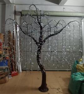 Đèn cây liễu cành đèn LED trang trí ngoài trời cao 2.7m chống nước, đèn cảnh quan, đèn cây thông Noel cho công viên, sân vườn - Product Image 6