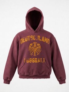 Sudaderas con Capucha para Hombre, Estilo Y2K, de Algodón Francés, con Estampado Gráfico, Corte Holgado, Teñidas, Personalizadas al por Mayor - Product Image 2