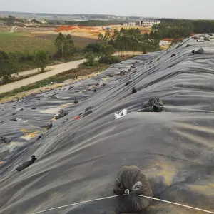 2 mm geocomposite waterproof membrane liner non woven geotextile for landfill capping liner