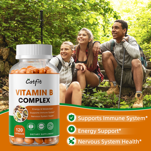 Capsule di Vitamina B Complessa Personalizzate <span class=keywords><strong>per</strong></span> Adulti, Integratore Alimentare <span class=keywords><strong>per</strong></span> il Supporto del Sistema Immunitario e Nervoso, 120 Capsule - Product Image 3