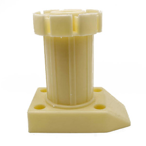 Pata de Mueble Beige de Alta Resistencia, Diseño Moderno para Armarios y Muebles, Base de PP Reforzada y Engrosada - Product Image 2