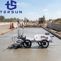 Machine à niveler les sols à laser à haute efficacité, à deux roues, à propulsion par moteur, pour chantier de construction et entrepôt