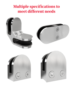 Herrajes de Acero Inoxidable para Barandillas, Abrazaderas Resistentes a la Oxidación para Barandillas de Escaleras, Terrazas y Duchas, <span class=keywords><strong>Precio</strong></span> de Fábrica al por Mayor - Product Image 3