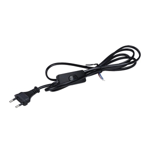 Minco EU US Plug Support de base de lampe avec interrupteur marche/arrêt Câbles d'alimentation Suspendus Pendentif LED Luminaire Lampe Ampoule Cordon de prise - Product Image 1
