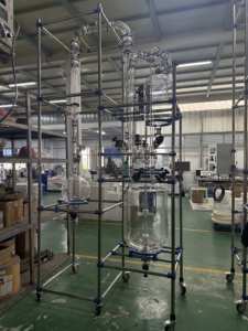 Equipo de destilación con diseño encamisado El Reactor de destilación de vidrio AI ML predice azeótropos 22 más de etanol 18 ahorro de energía - Product Image 4