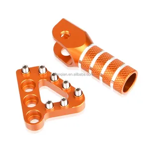 Bloque de freno trasero para motocicleta, palanca de pie de freno, Pedal de extensión para KTM 950 superenduro 2007-2009 690 SUPERMOTOR ENDURO