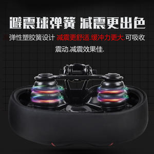 Selle de vélo Langzie M6-2289 avec rembourrage en gel, coussin de selle de vélo de montagne unisexe, accessoire de cyclisme imperméable - Product Image 2