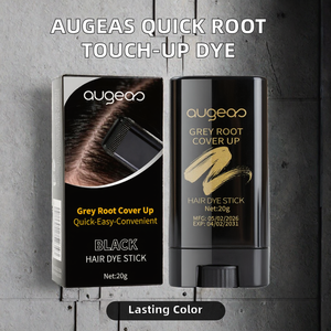 Crema de Alta Calidad para Retocar Raíces, Cubre Cabellos Grises Rápidamente, Sin Amoníaco, Tinte Temporal en Barra para Cabello Castaño Oscuro y Negro - Product Image 3