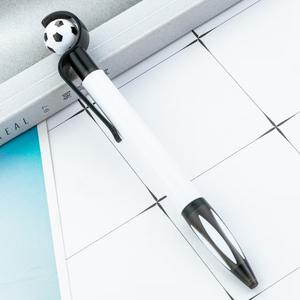 Werbe geschenk Geschenk Kunststoff Fußball Kugelschreiber <span class=keywords><strong>Promo</strong></span> Stift mit benutzer definierten Logo Druck - Product Image 5