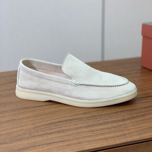 Mocassini piatti da <span class=keywords><strong>uomo</strong></span> all'ingrosso, in pelle scamosciata, comodi, traspiranti, slip-on, per camminare, per <span class=keywords><strong>uomo</strong></span> e donna, taglia Lazy - Product Image 2