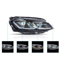 Phare avant de style Golf 7.5 entièrement à LED, ensemble de phares de voiture, 2013-2017 2018 pour Volkswagen Golf Mk7 Golf 7
