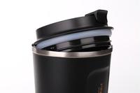PINKAH Tasse de voyage isotherme en acier inoxydable de 350 ml (12 oz) avec couvercle à clapet anti-fuite
