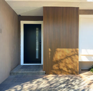 แผ่น<span class=keywords><strong>ผนัง</strong></span>ตก<span class=keywords><strong>แต่ง</strong></span>ภายนอกแบบคอมโพสิต รับประกัน 5 ปี สำหรับบ้าน<span class=keywords><strong>ไม้</strong></span>จากตู้คอนเทนเนอร์  แผ่น<span class=keywords><strong>ผนัง</strong></span> WPC ลายตาข่ายสำหรับภายนอกอาคาร - Product Image 2