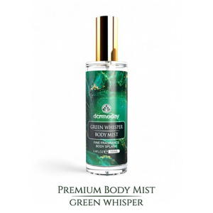 Brume pour le corps Dermoday Green Breeze 100ml - Parfum frais et vert en flacon de verre de luxe - Product Image 2
