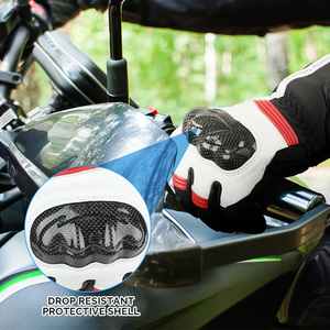 Batería de 7,4 V pantalla táctil a prueba de viento impermeable USB recargable eléctrico calentado cinco dedos ciclismo Motor bicicleta guantes - Product Image 6