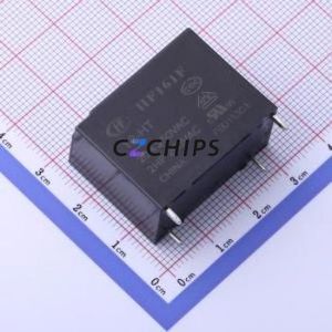 HF161F/12-HT Power Relay Through hole,15.9x30.4mm Relay 12V 1 Normally Open: 1A (SPST-Normally Open)::: 4 20A-250VAC - Product Image 1