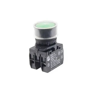 High Quality KEDU 2NO Green Push Button Switch Mushroom Switch HY57-5