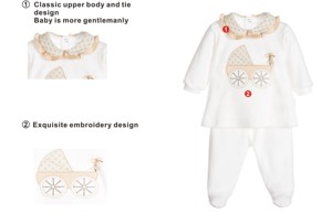 Ensemble <span class=keywords><strong>cadeau</strong></span> pour bébé nouveau-né <span class=keywords><strong>Coffret</strong></span> <span class=keywords><strong>cadeau</strong></span> nouveau-né chaud de qualité haut de gamme lot de 2 pièces - Product Image 3