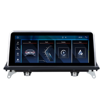 Lecteur Multimédia de Voiture LELV Tactile Linux avec GPS Carplay pour BMW X5 X6 E70 E71 2007-2013 Compatible CCC CIC