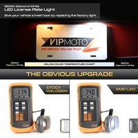 Éclairage de plaque d'immatriculation de voiture, lampes de plaque d'immatriculation, LED blanches au xénon, lampes de plaque d'immatriculation pour Chevy Silverado Suburban Tahoe GMC