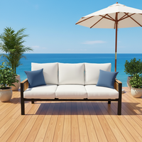 Modernes Design Terrassen möbel Set Garten tisch Stuhl mit Sofa für Home Hotel Warehouse oder Eingang für Wohnzimmer