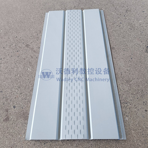 Automatic Industrial 16 Inch Aluminum Soffit Ventilated Ceiling Roof Panel Roll Forming <b>Machine</b> - Product Image 4
