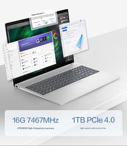 Wholesale new for hp Pavilion Book <strong>Pro</strong> 16 U7 Core5 i5 i7 High Resolution 16inch DDR5 Slim Office Personal Study <strong>notebook</strong> laptops - Product Image 5